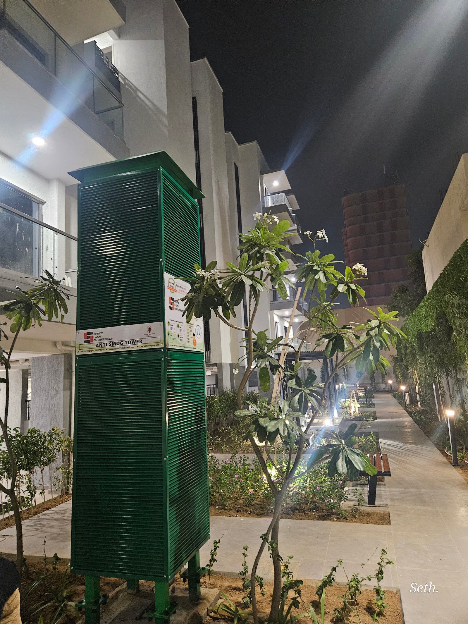 Anti Smog Gun Installation